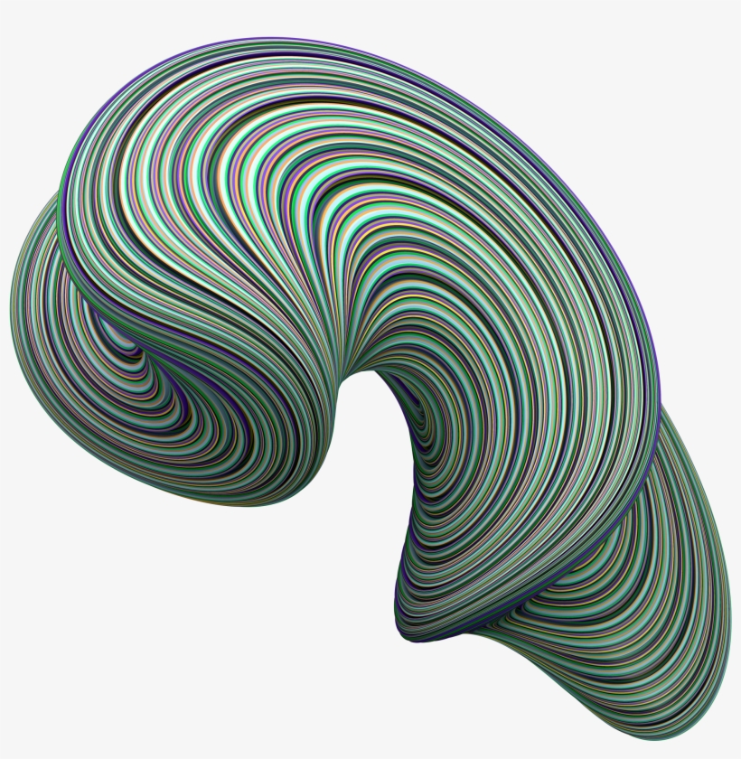 A Piece From “swirled, Vol - Illustration, transparent png download