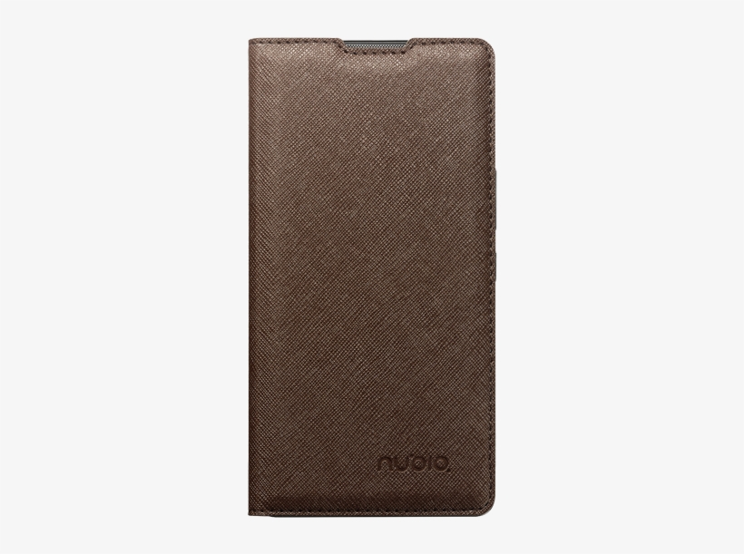 Nubia Z7 Max Stand Flip Cover Leather Case Brown - Leather, transparent png download