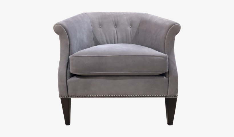 Suede Is Such A Soft And Fine Texture, Making It Perfect - Club Chair, transparent png download