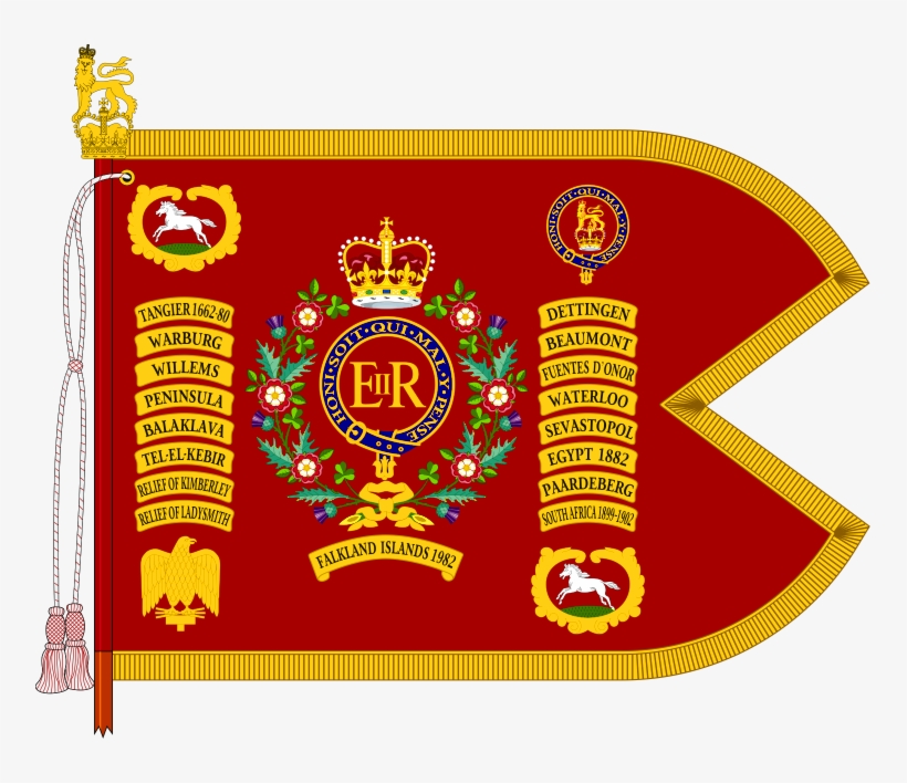 Buy The Cavalry Guidon Of The Blues And Royals Online, transparent png download