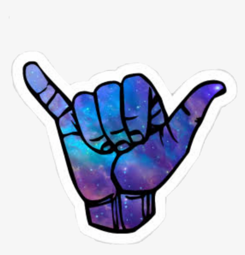 Hangloose Sticker - Hang Loose Sticker, transparent png download