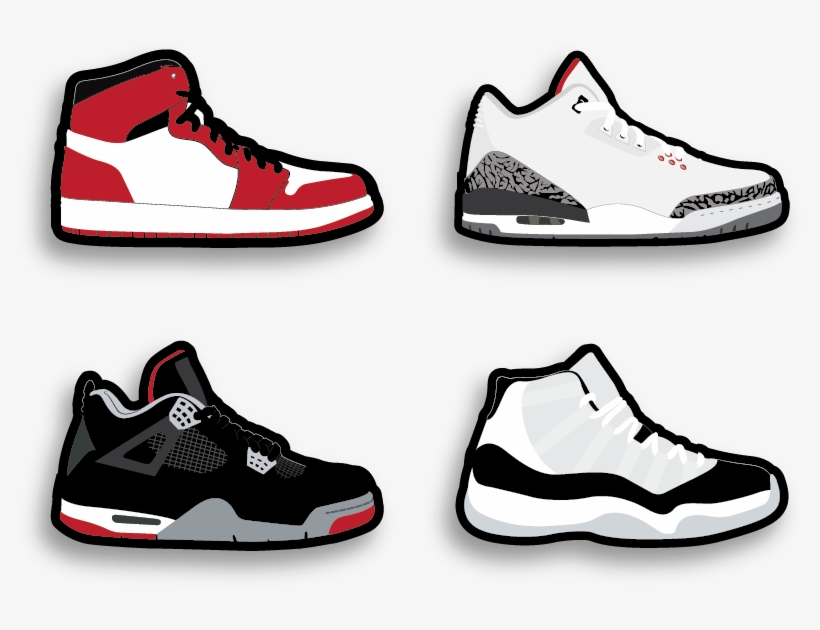 Jordan Shoes-01 - Sneakers, transparent png download