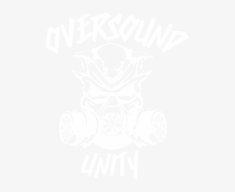 T-shirt Bleu Logo Oversound Unity Blanc - Twitter White Bird Logo, transparent png download