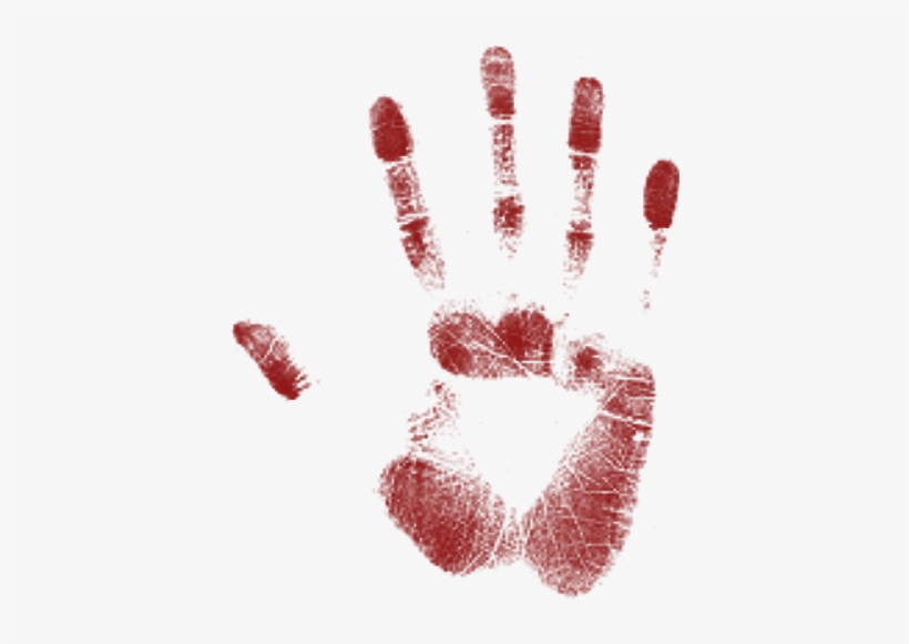 Toxic Zombie Represents The Undying Spirit That Embodies - Hand Print, transparent png download