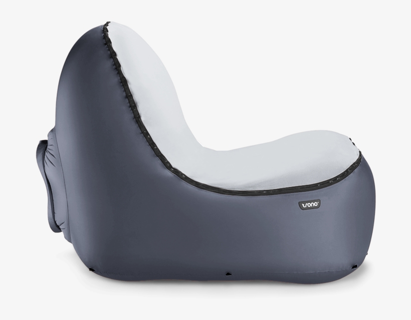 Trono Inflatable Chair Grey - Inflatable Chair Trono, transparent png download