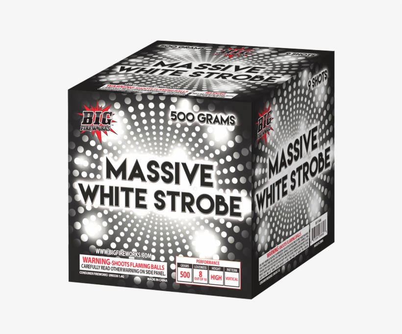 Massive White Strobe - Box, transparent png download