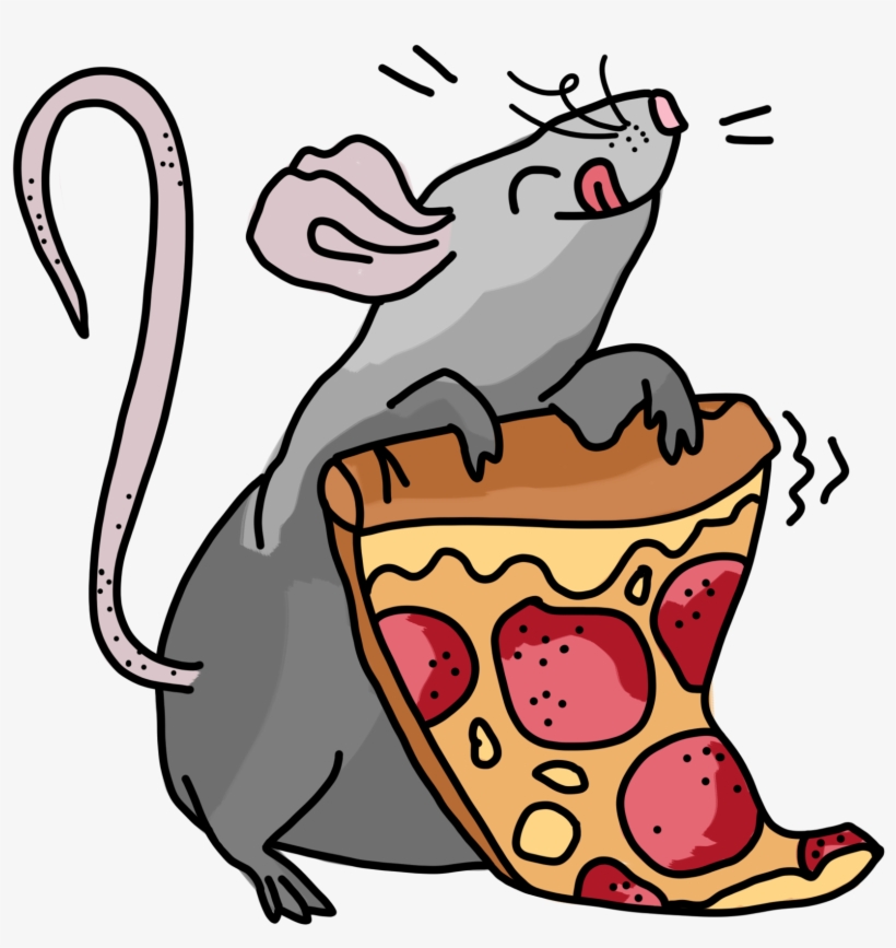 Download For - Pizza Rat Gif Transparent, transparent png download