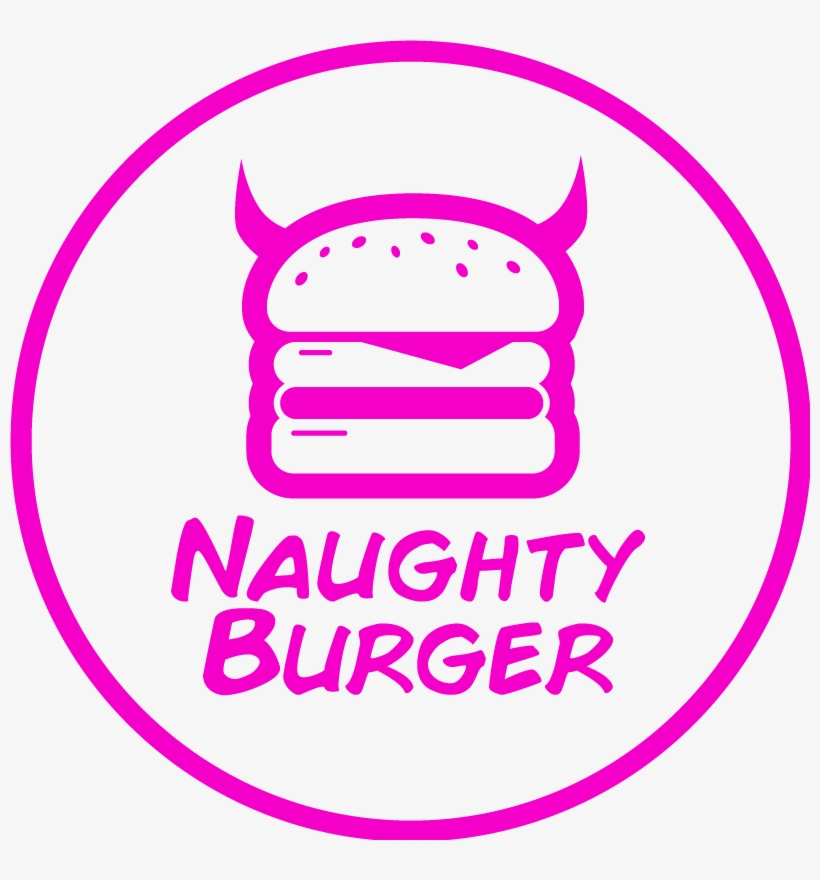 Naughty Burger Glasgow - Circle, transparent png download