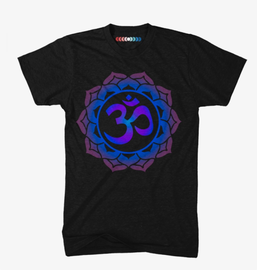 Crown Chakra T Shirt Multi Color - Active Shirt, transparent png download