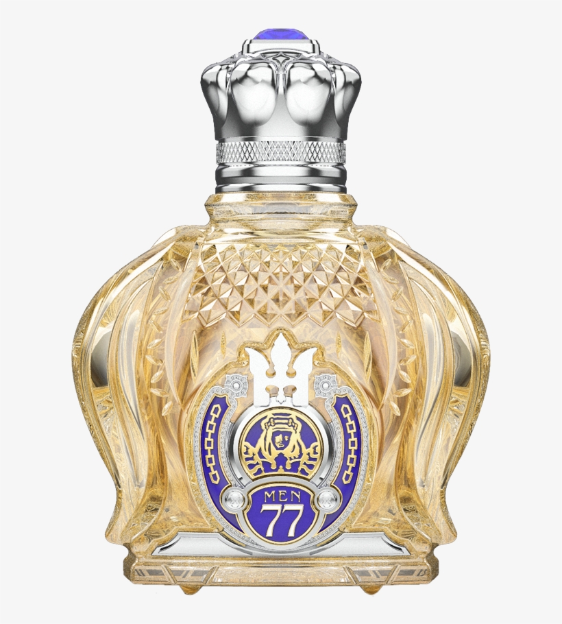 77 For Men 100ml Refill - Glass Bottle, transparent png download