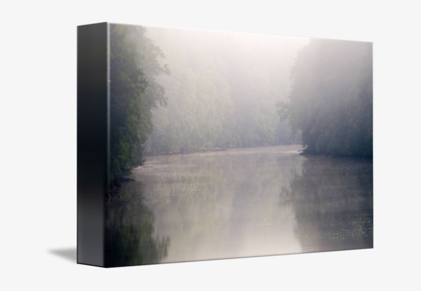 "clarion River Green And Fog" By Stephen Sepan, Leeper - Reflection, transparent png download