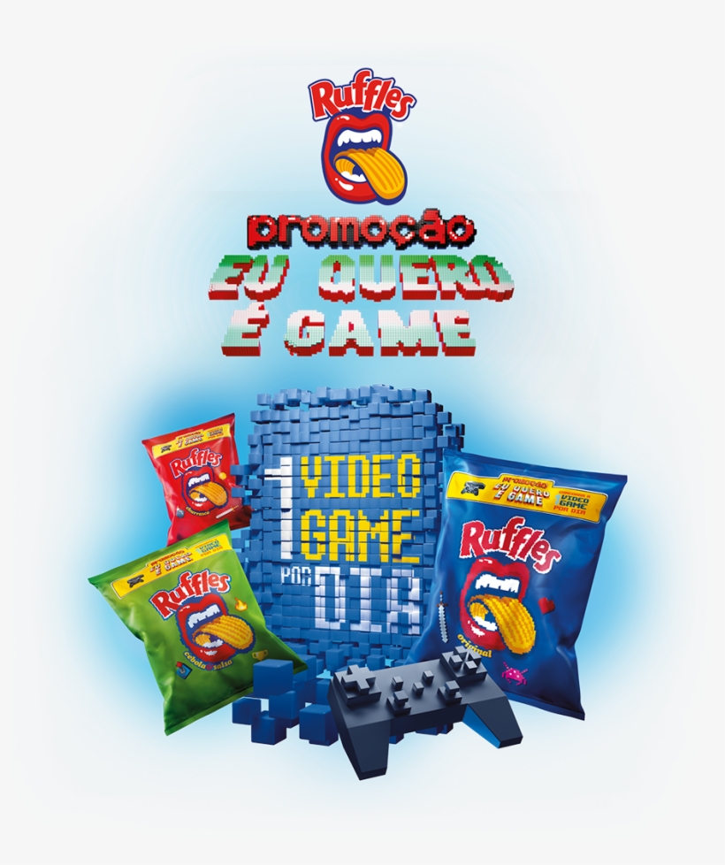 Promo O Eu Quero Game - Ruffles Promoção Video Game, transparent png download