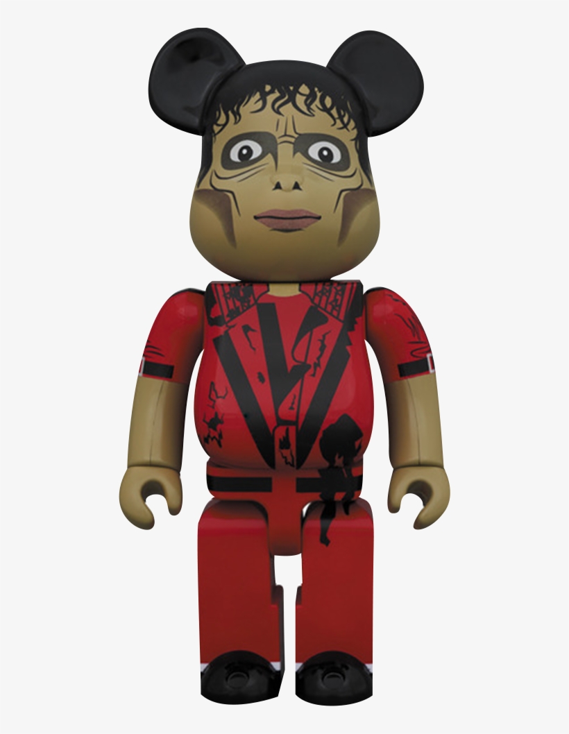 Medicom Toy Be@rbrick Michael Jackson Zombie 1000% - Michael Jackson Bearbrick, transparent png download