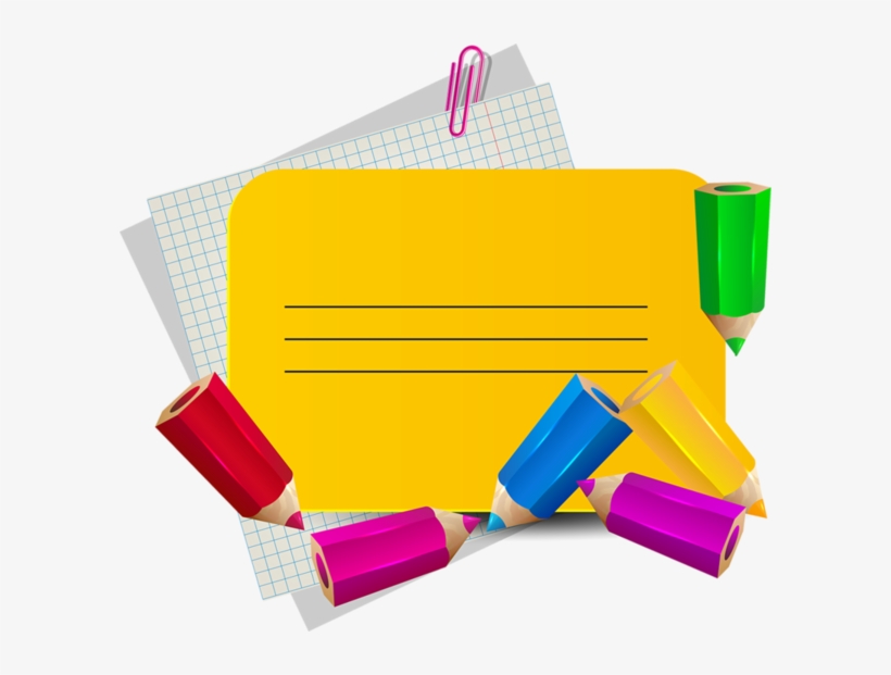 Svg Stock Colored New Imagenesanimadas Co Crayons Ecole - Paper, transparent png download