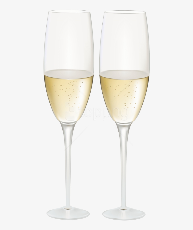 Free Png Download Champagne Glasses Clipart Png Photo - Champagne Glasses In Png, transparent png download