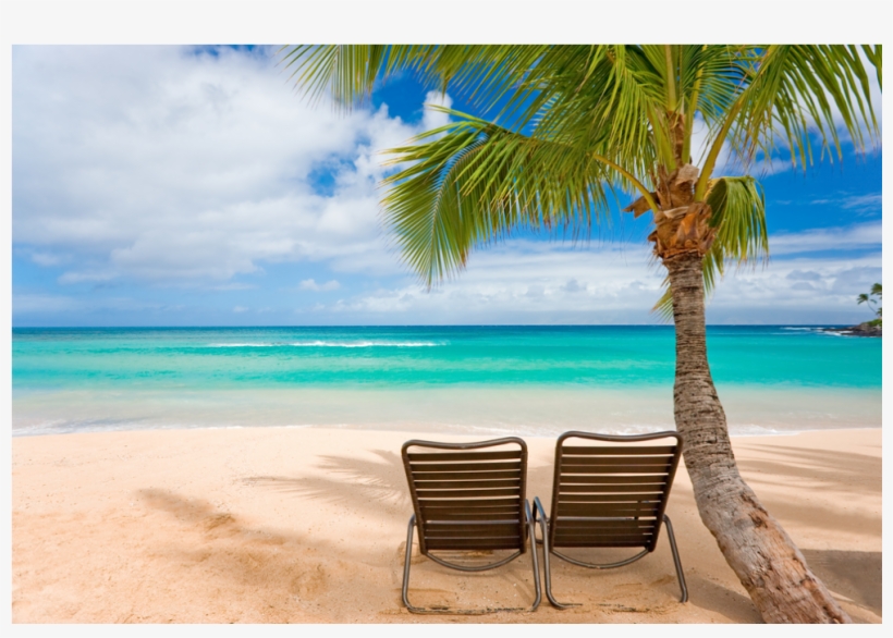 Beach Waikiki Wallpaper Tropical Beautiful Beach With Chairs Png Image Transparent Png Free Download On Seekpng