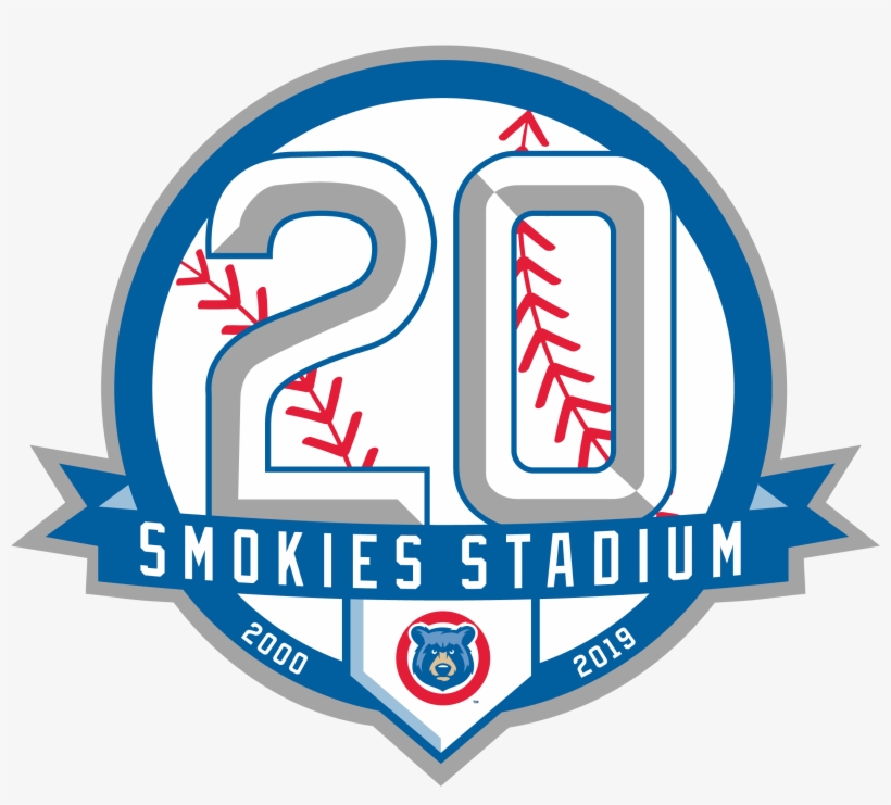 20 Years Of Smokies Park Being Celebrated In - Tennessee Smokies, transparent png download