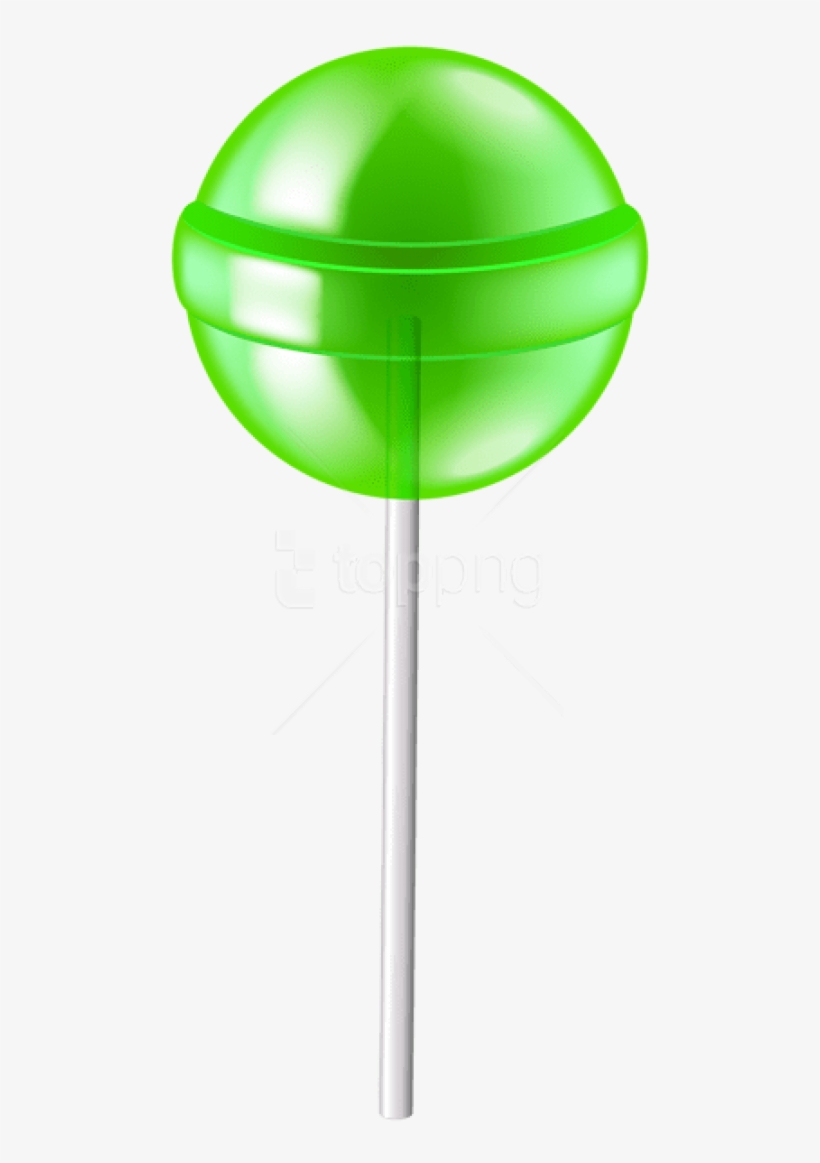 Download Green Lollipop Png Clipart Png Photo - Green Lollipop Png, transparent png download