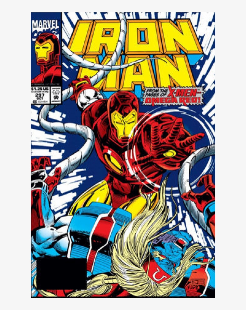 Купете Comics 1993-10 Iron Man - Iron Man Comics 1993, transparent png download