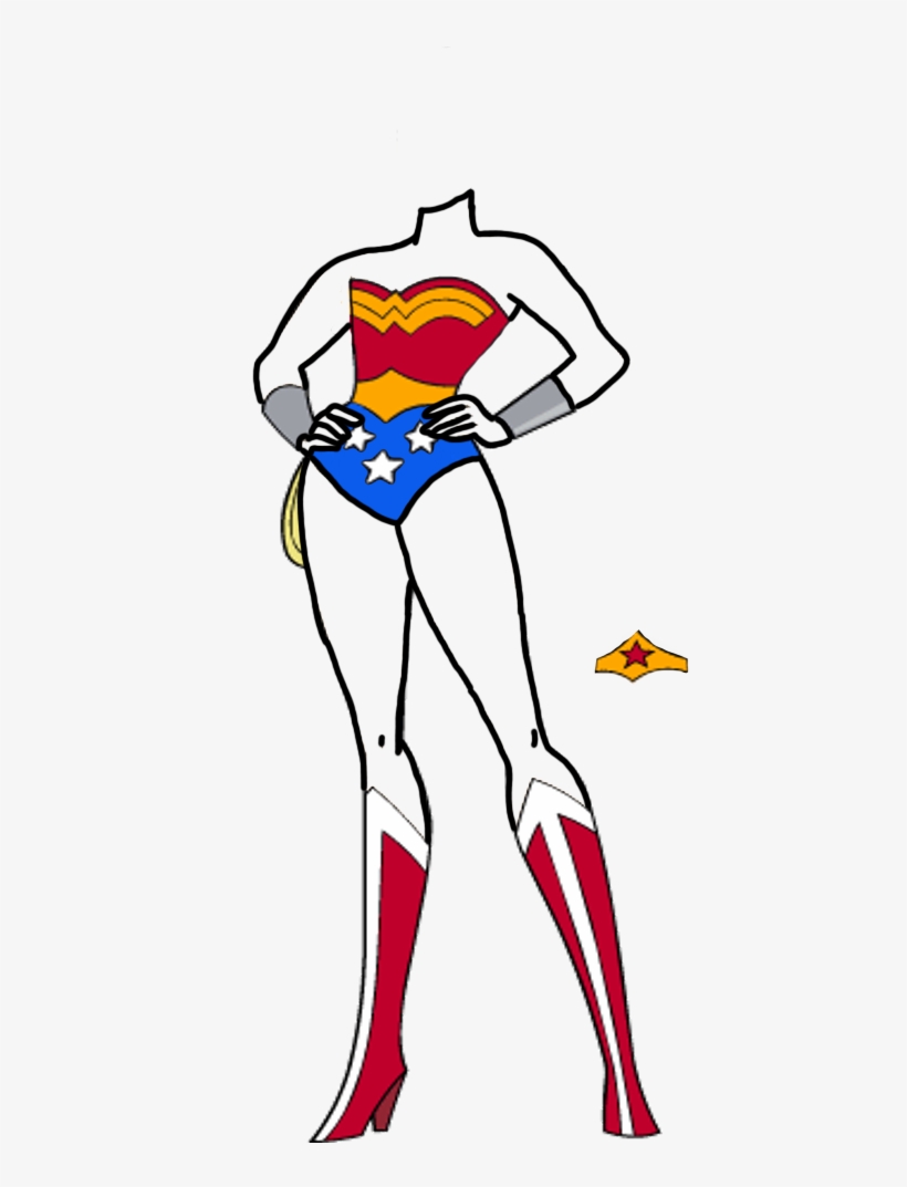 Wonder Woman Base By Darthranner83 - Elena Of Avalor Sexy, transparent png download