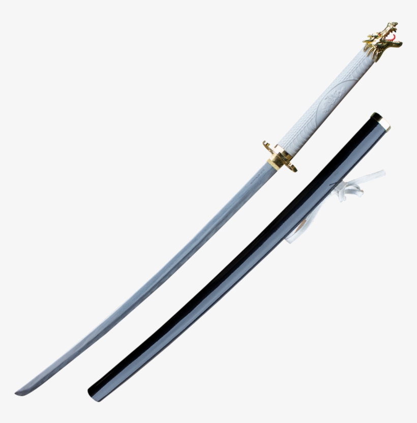 The White Dragon Katana - Miaodao Sword, transparent png download