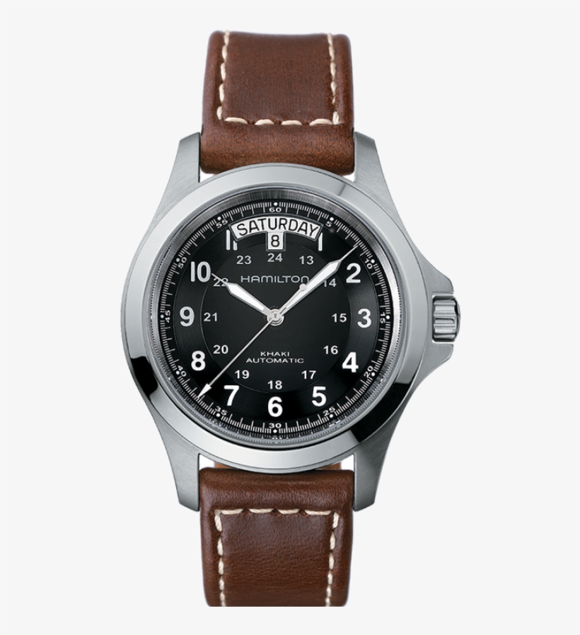 Khaki Field King Auto - Hamilton Khaki King Automatic Watch, transparent png download