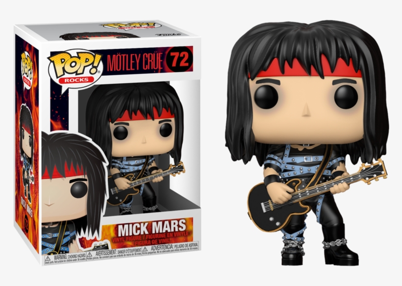 Mick Mars Pop Vinyl Figure - Motley Crue Pop Vinyl, transparent png download