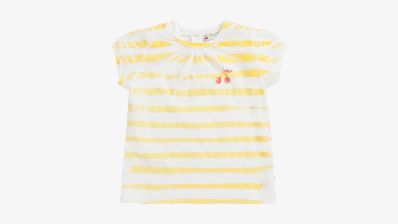 Baby Girls' T-shirt Sunshine Yellow - Pattern, transparent png download
