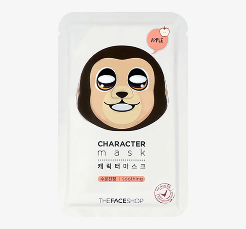 Thefaceshop Charactermask Monkey - Thefaceshop Character Mask Monkey, transparent png download