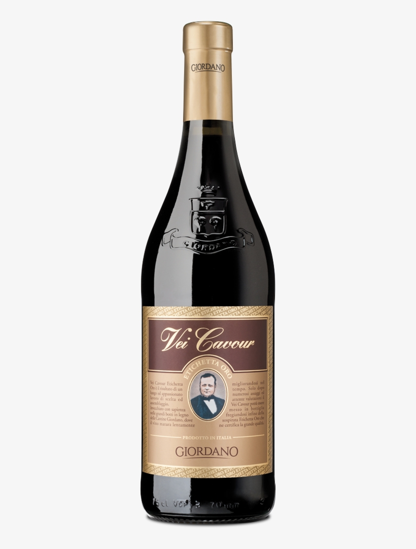 Vei Cavour Gold Label - Rosso Della Terra Giordano, transparent png download