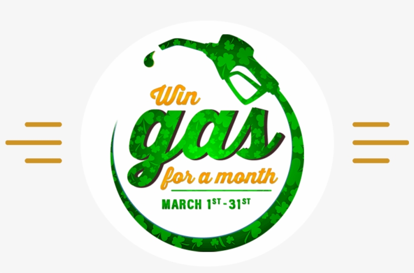 Lucktastic Gas For A Month Contest Sweepstakes - Label, transparent png download