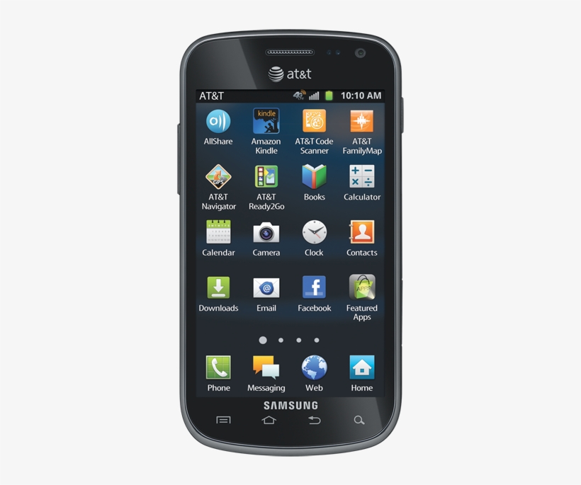 Samsung Galaxy Exhilarate Press Pictures - Samsung Exhilarate I577, transparent png download