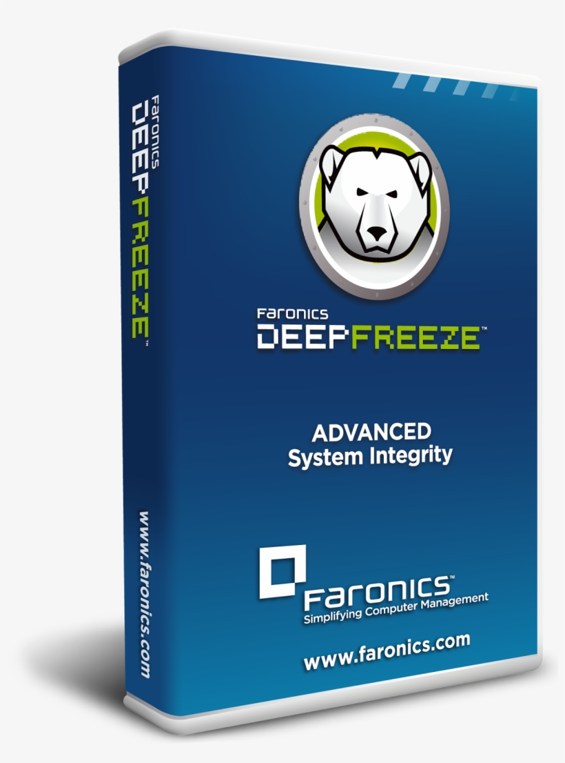 Download Deep Freeze Standard Edition - Deep Freeze Standard 8.38, transparent png download