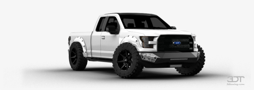 Ford F-150 Supercab Truck 2015 Tuning - White 2015 F150 Supercab, transparent png download