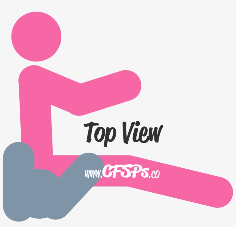 Comfy Sex Position Illustration - Graphic Design, transparent png download