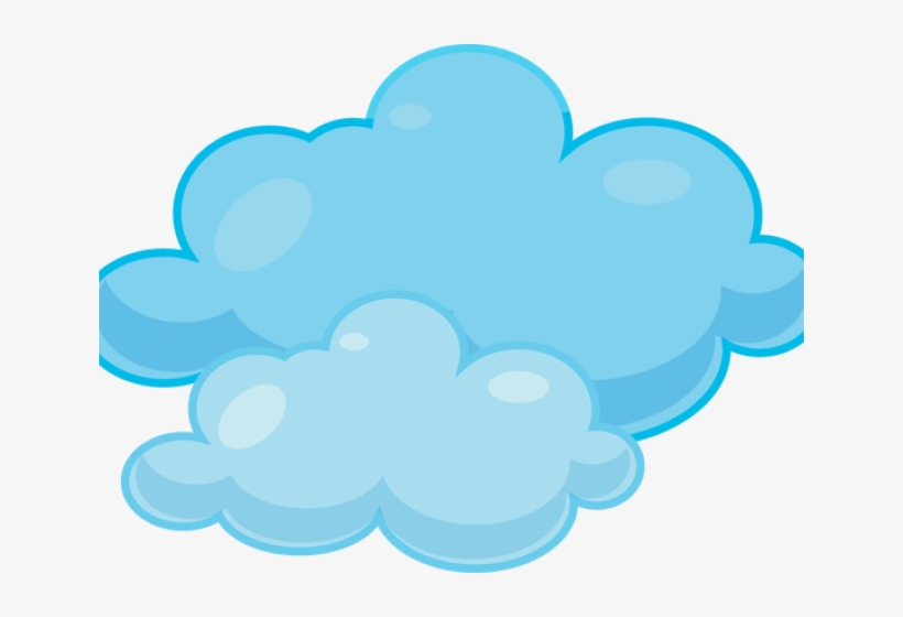 Blue Clouds Clip Art, transparent png download
