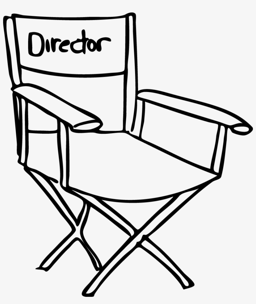 Design S For Sale Directors Asda High Director Chair Drawing Png PNG