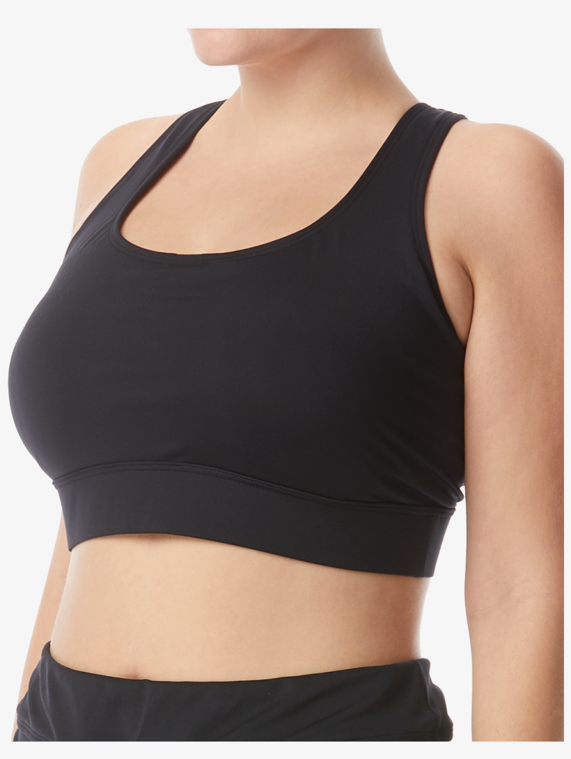 TYR Femme – Brassière De Sport Rouge Et Noire – Taille S – Support Léger – Fabriqué Aux USA