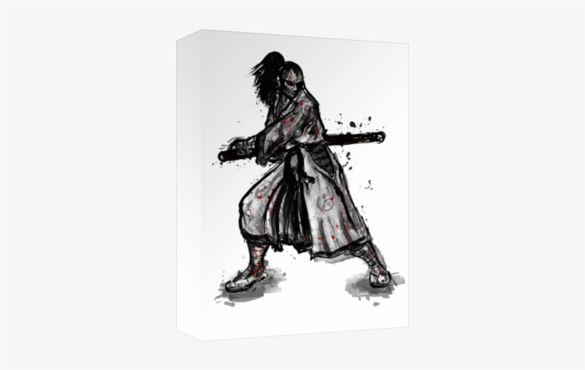 Bloody Samurai - Illustration, transparent png download