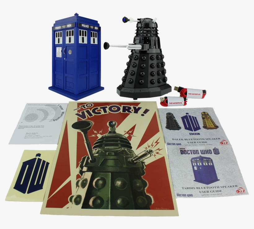 Tardis Dalek Speaker Pack - Wireless Speaker, transparent png download