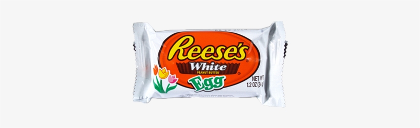 Reese's White Chocolate Easter Egg 34g - Reese's Peanut Butter Cups, transparent png download