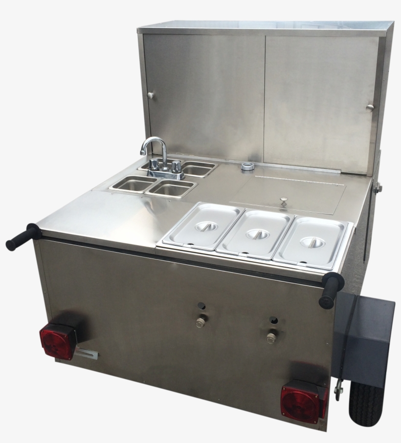 The Cash Cow Hot Dog Cart - Barbecue Grill, transparent png download