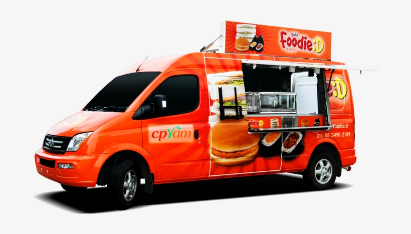 Custom Food Van Are One Of The Few Growing Industries - Compact Van, transparent png download