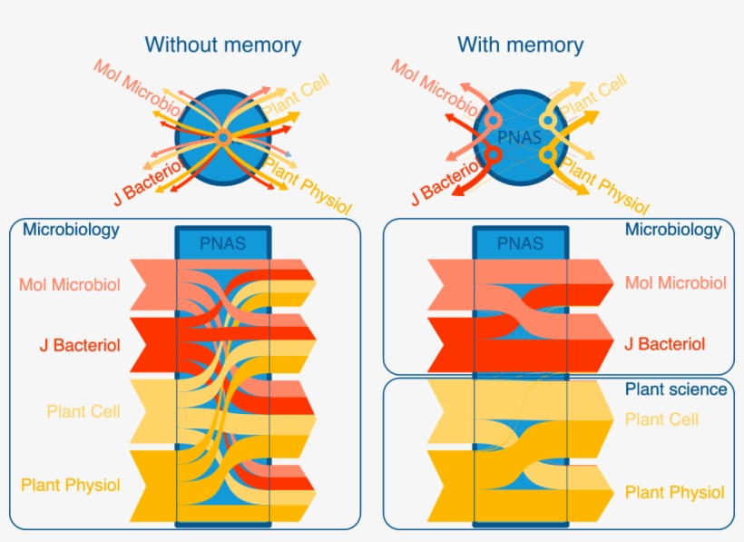 Memory In Network Flows And Its Effects On Spreading - Diagram, transparent png download