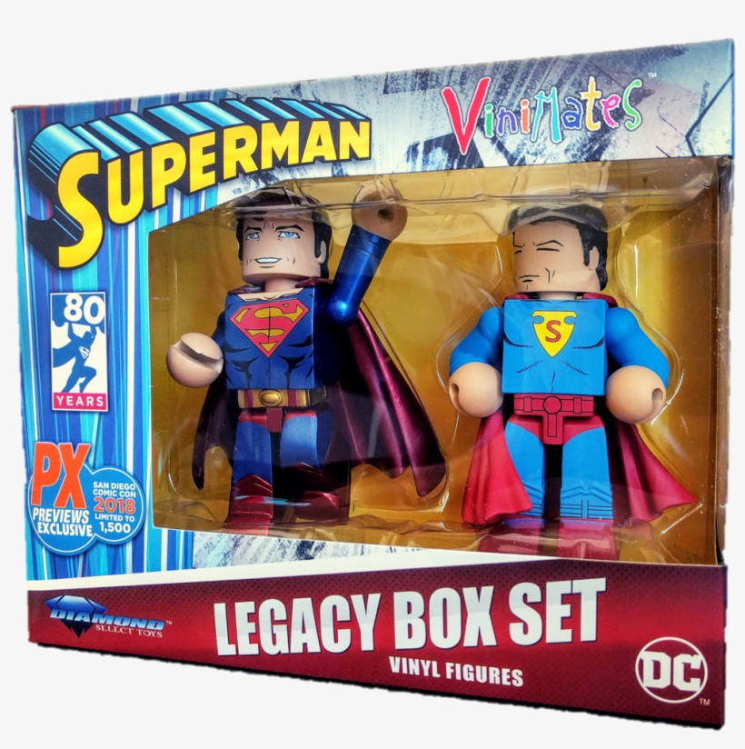 80th Anniversary Superman Legacy Box Set - Superman Name, transparent png download