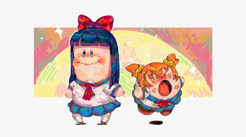 Pop Team Epic - Illustration, transparent png download