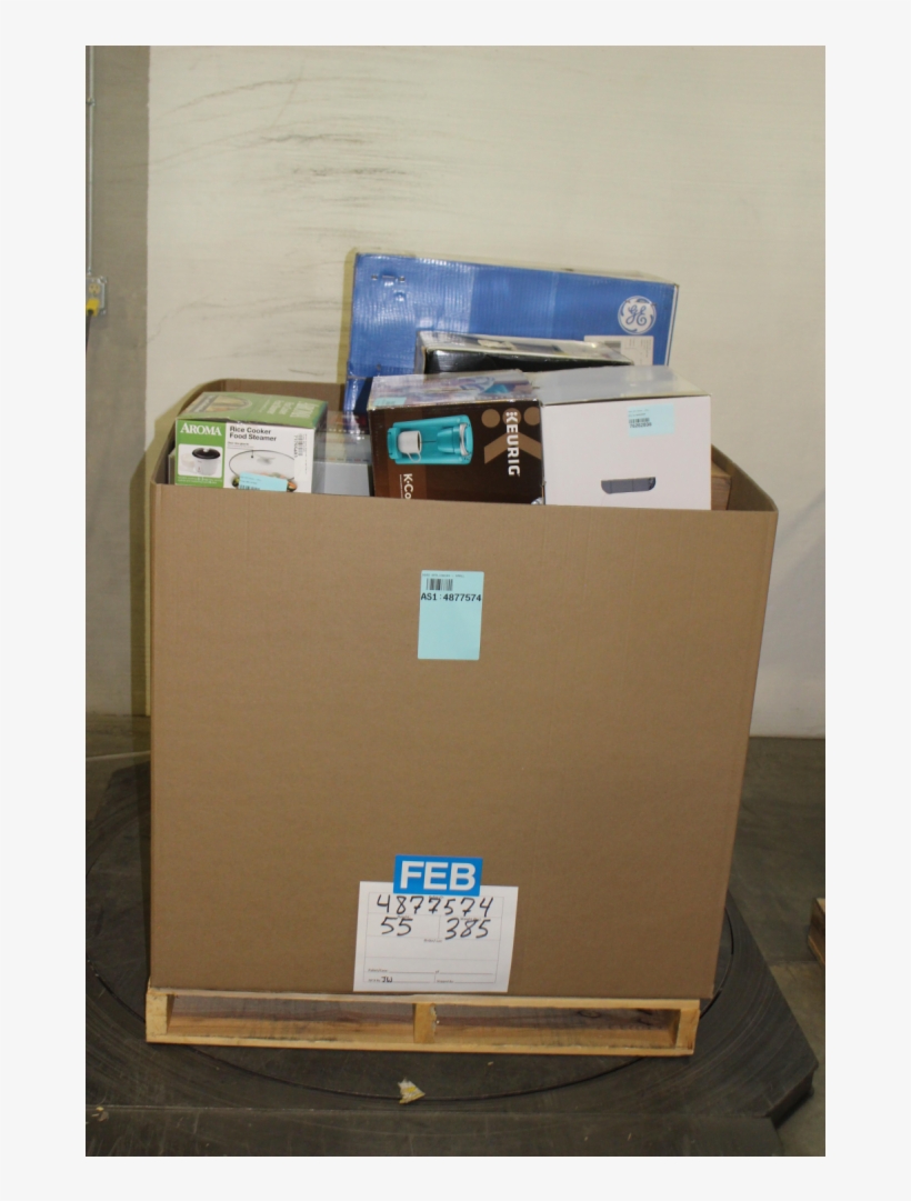 Pallet 20 Pcs Single Cup Brewers, Microwaves, Toasters - Carton, transparent png download