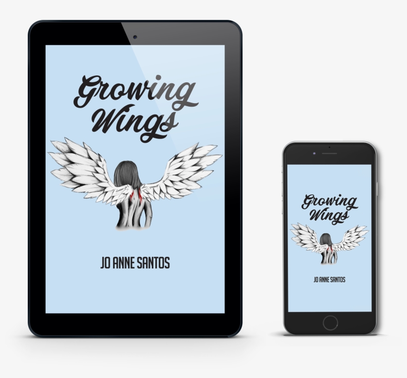 Growing Wings By Jo Anne Santos - Iphone, transparent png download