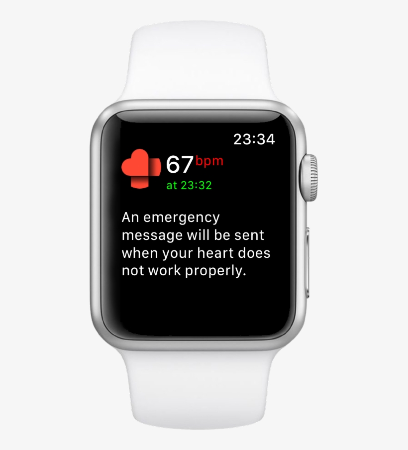 Heart Rate Monitoring - Low Heart Rate Apple Watch, transparent png download
