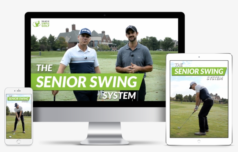 Senior Golf Swing Instruction - Pitch And Putt, transparent png download